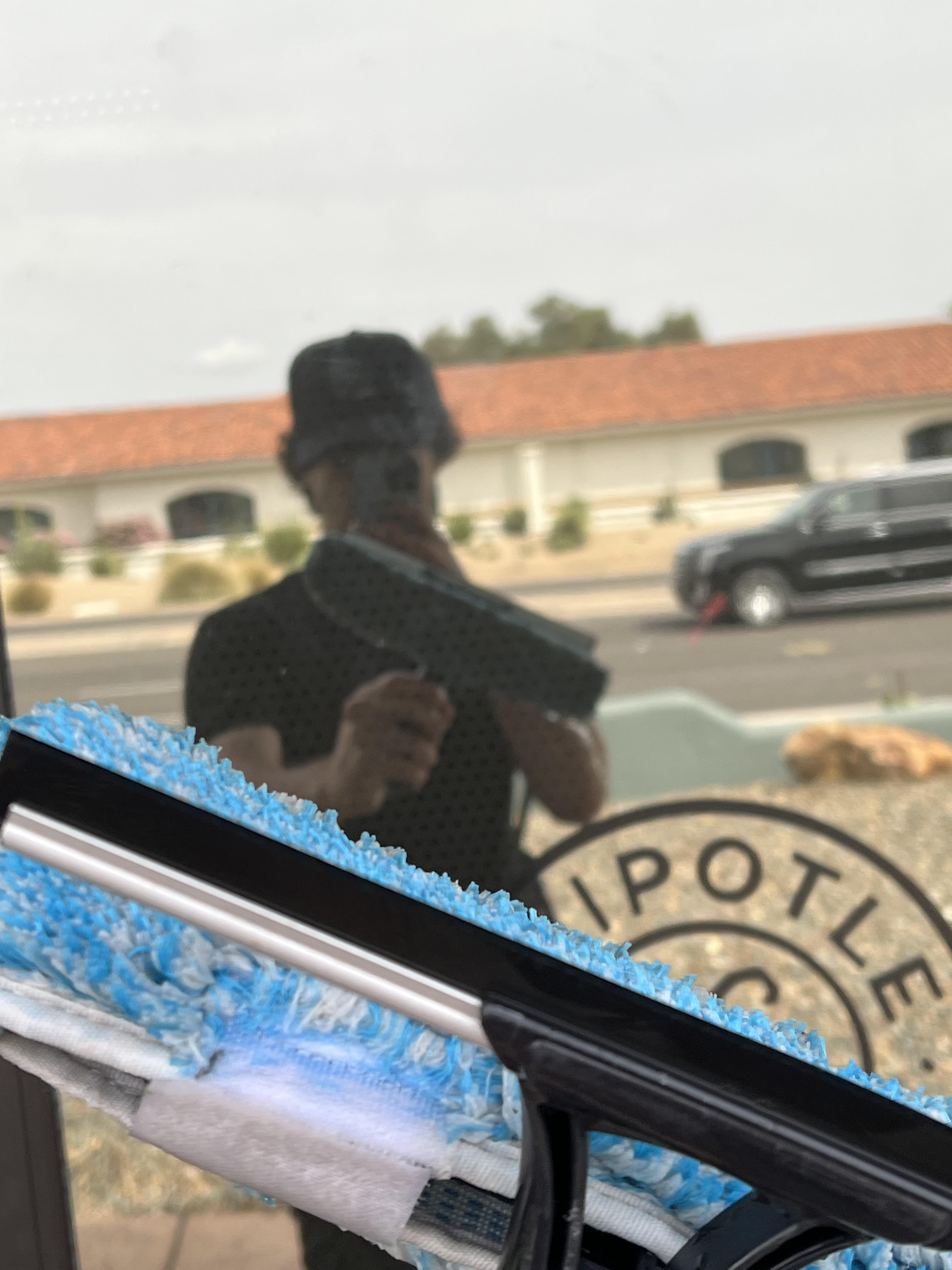 Business window cleaning
