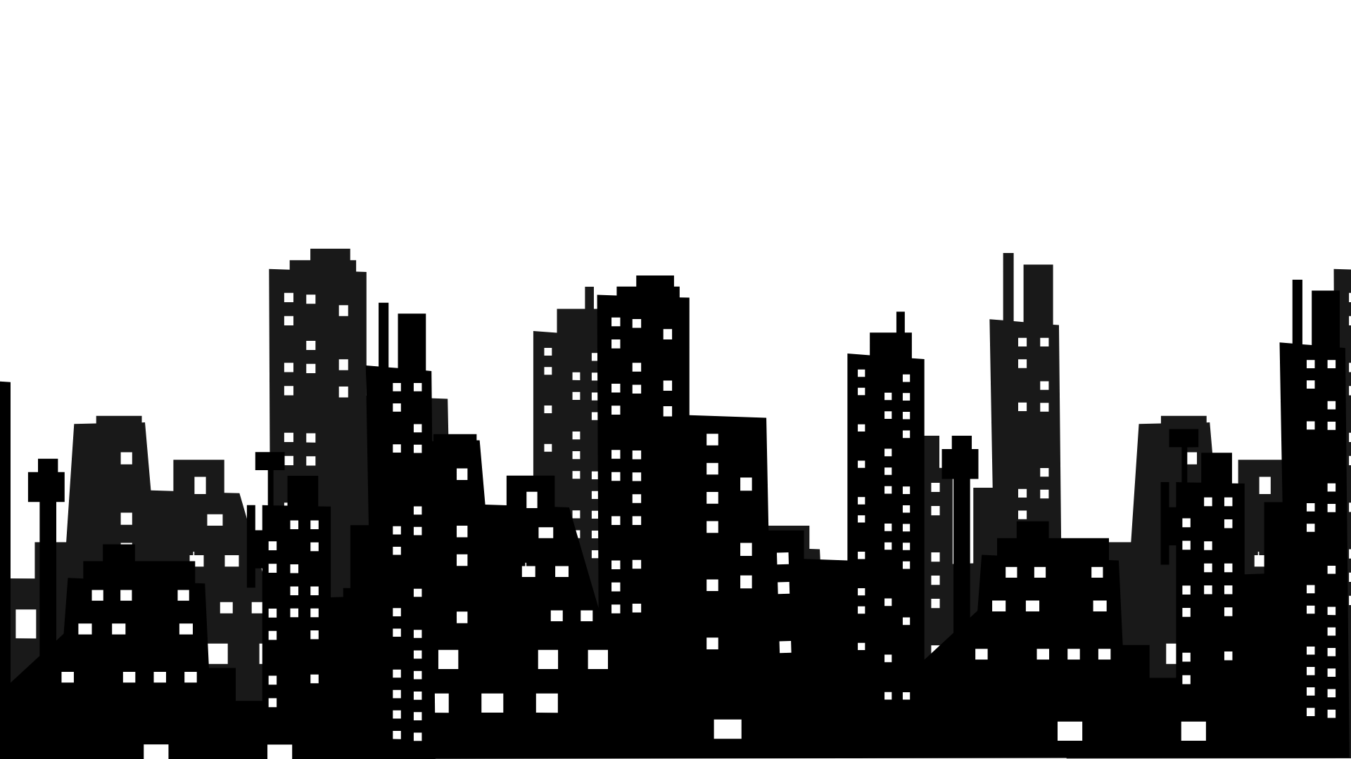 Stylized black and white cityscape representing Arizona