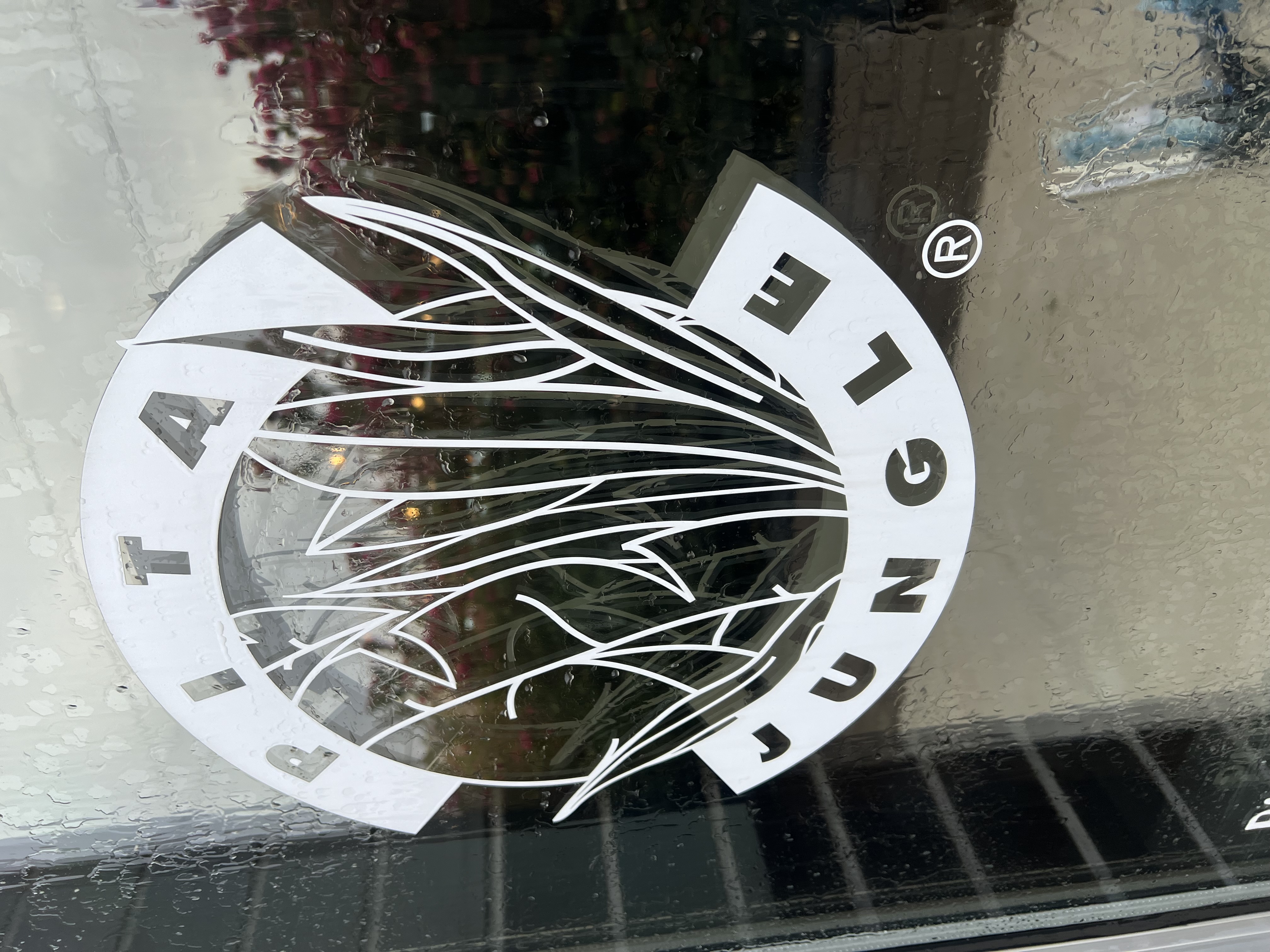 Pita Jungle Chandler window after cleaning